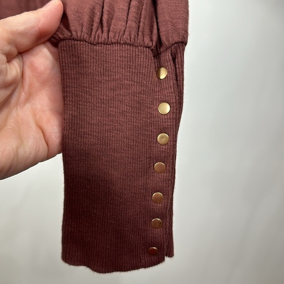 Nation LTD Renata V-Neck Tee in New Mexico size small - Picture 3 of 7